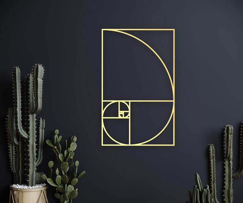 Wooden Golden Ratio Wall Art - Etsy Canada