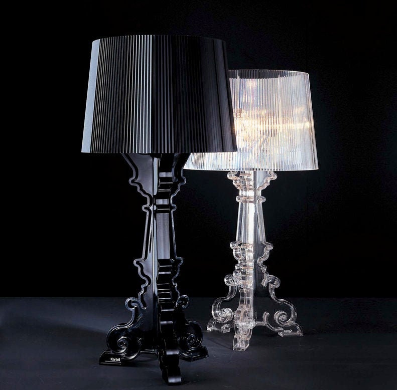 Contemporary Acrylic Table Lamp, Acrylic Table Lamp Uk