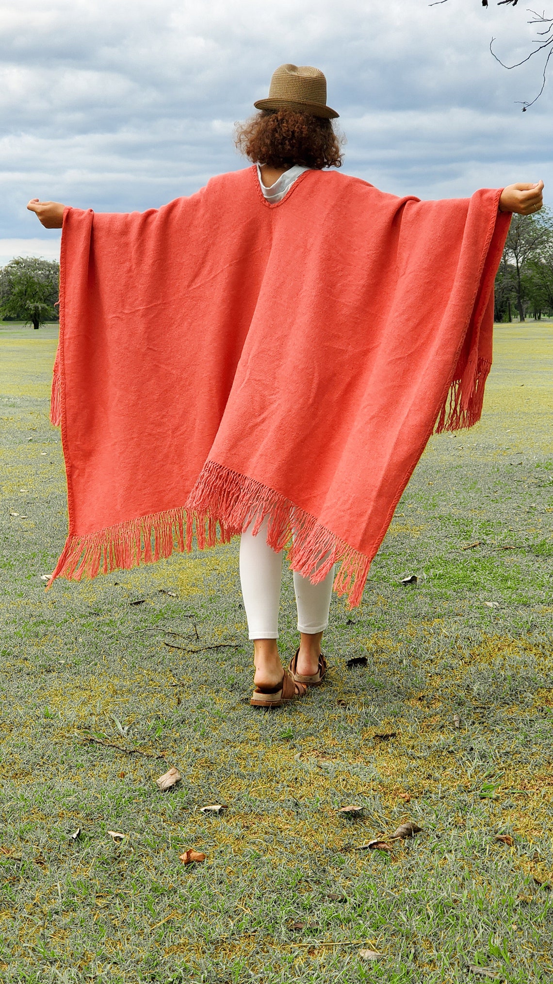 Ruanas Argentinian Poncho Boho Wrap Ladies Scarf Wool Etsy