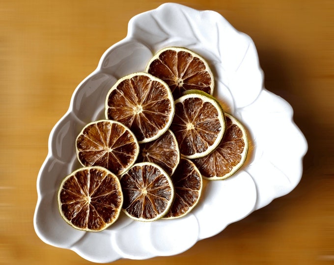 Lime Slices Dried Fruit Dehydrated for Crafts Decorations Wreath Candle Card & Soap Making Natural Garnish and Christmas Home Decor