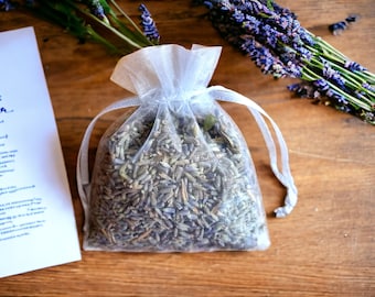 Small LAVENDER Sachets (10g) Dried Lavender Flower Bags, Fragrant Lavender Sachet Bags, Bulk Lavender Sachets, Wedding Favours, Aromatherapy