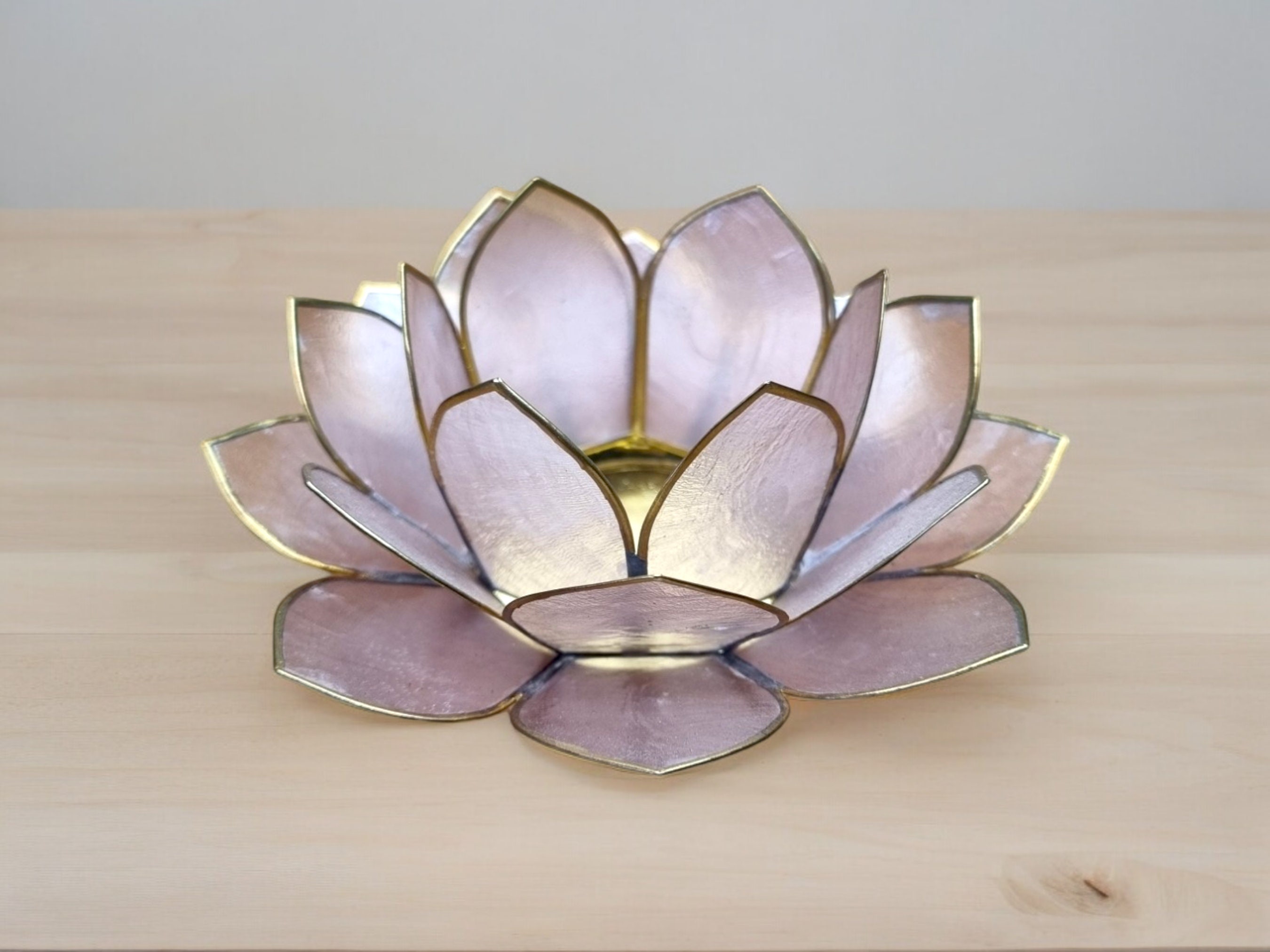 Lotus Brass Candle Holder - Etsy