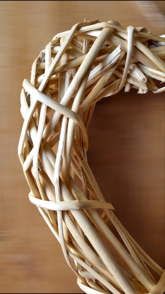 Light Willow Wreath Base Light Willow Wreath Base