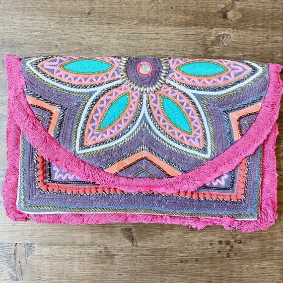 Cosmic Beaded Crossbody