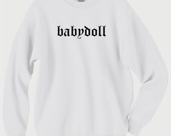 baby doll sweatshirt