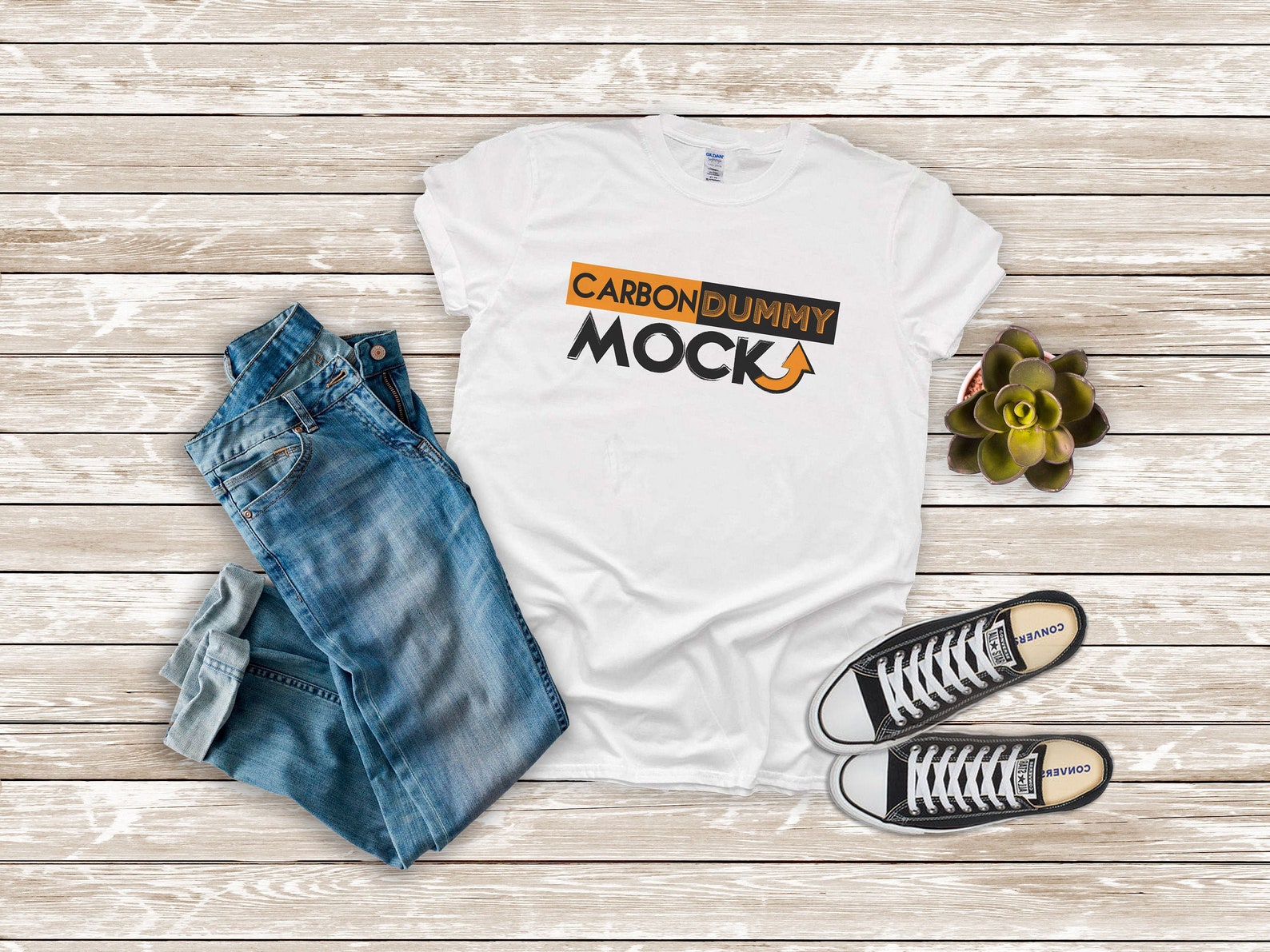 Download Mockup T-shirt Gildan 5000 Mockup White Mockup t-shirt | Etsy