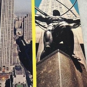 Rockefeller Center - New York Vintage Postcard