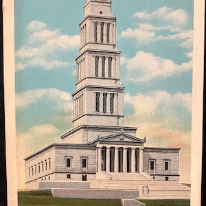 The George Washington Masonic National Memorial, Alexandria, Va. - Vintage Postcard Near Washington DC
