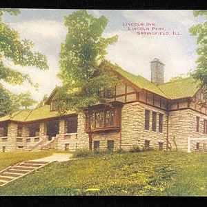 Lincoln Inn, Lincoln Park, Springfield, ILL. - Vintage Postcard