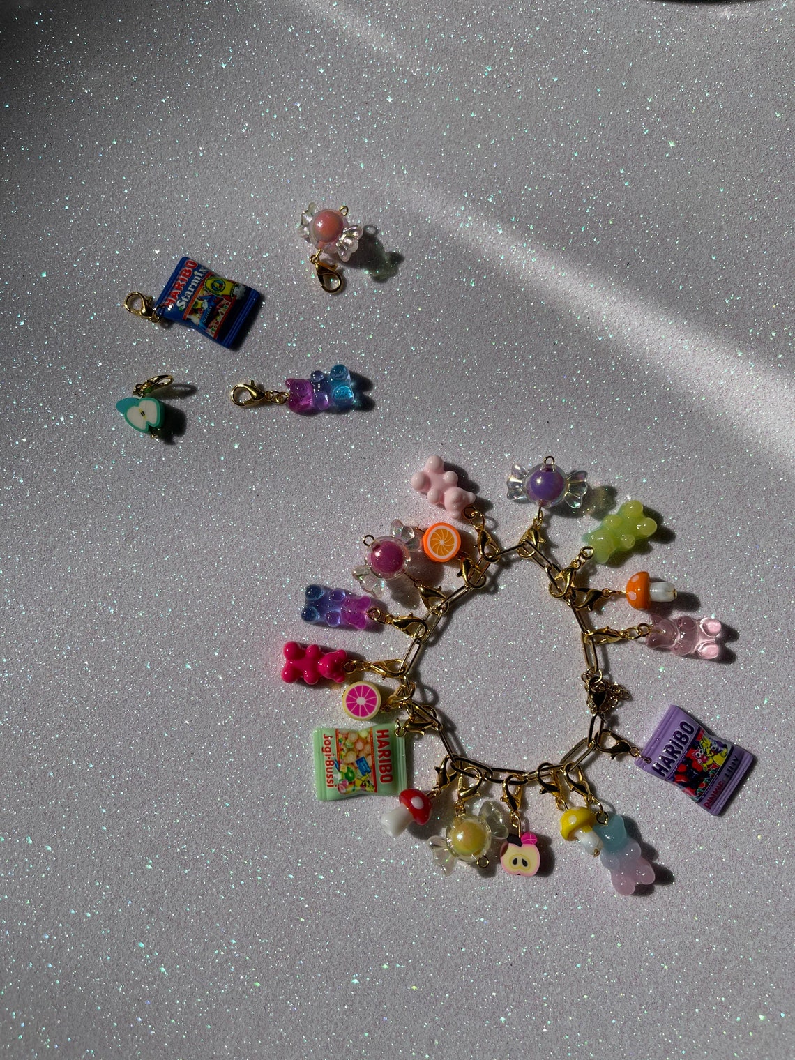 Indie Aesthetic Charm Bracelet Charms / accesorios kitsch Etsy