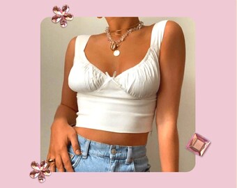 cute red crop tops