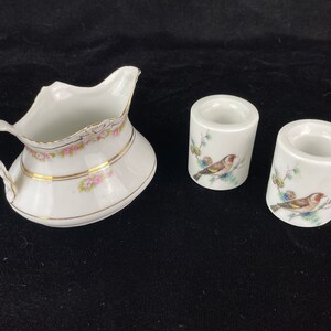 Vintage Creamer, Candle Holders H&C (G? Co?), Funny Design (Made in Germany) China Ceramic Great Condition