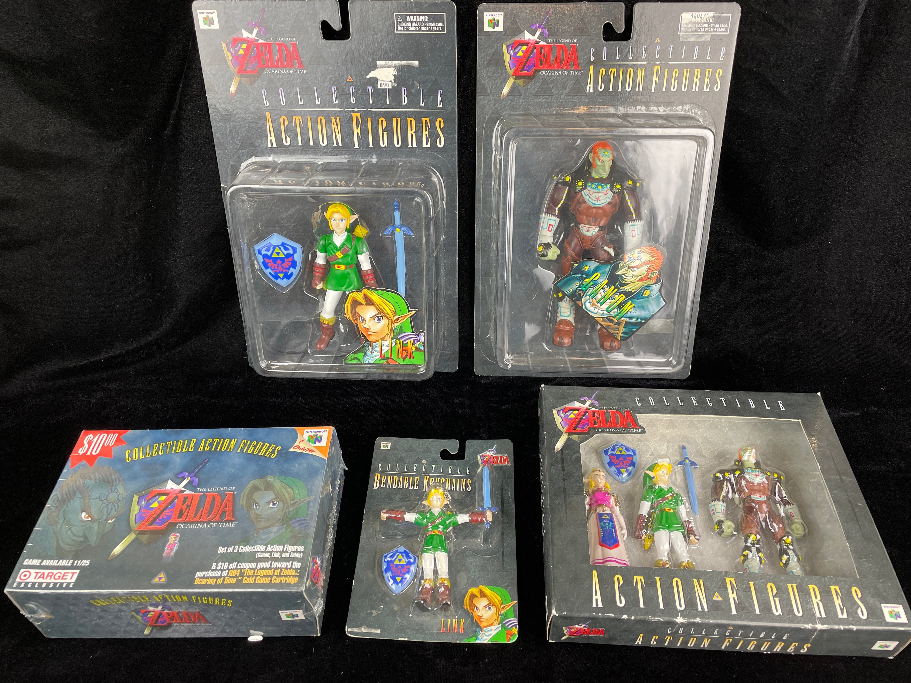 World of Nintendo The Legend of Zelda: Ocarina of Time Link Action Figure 4  Inches