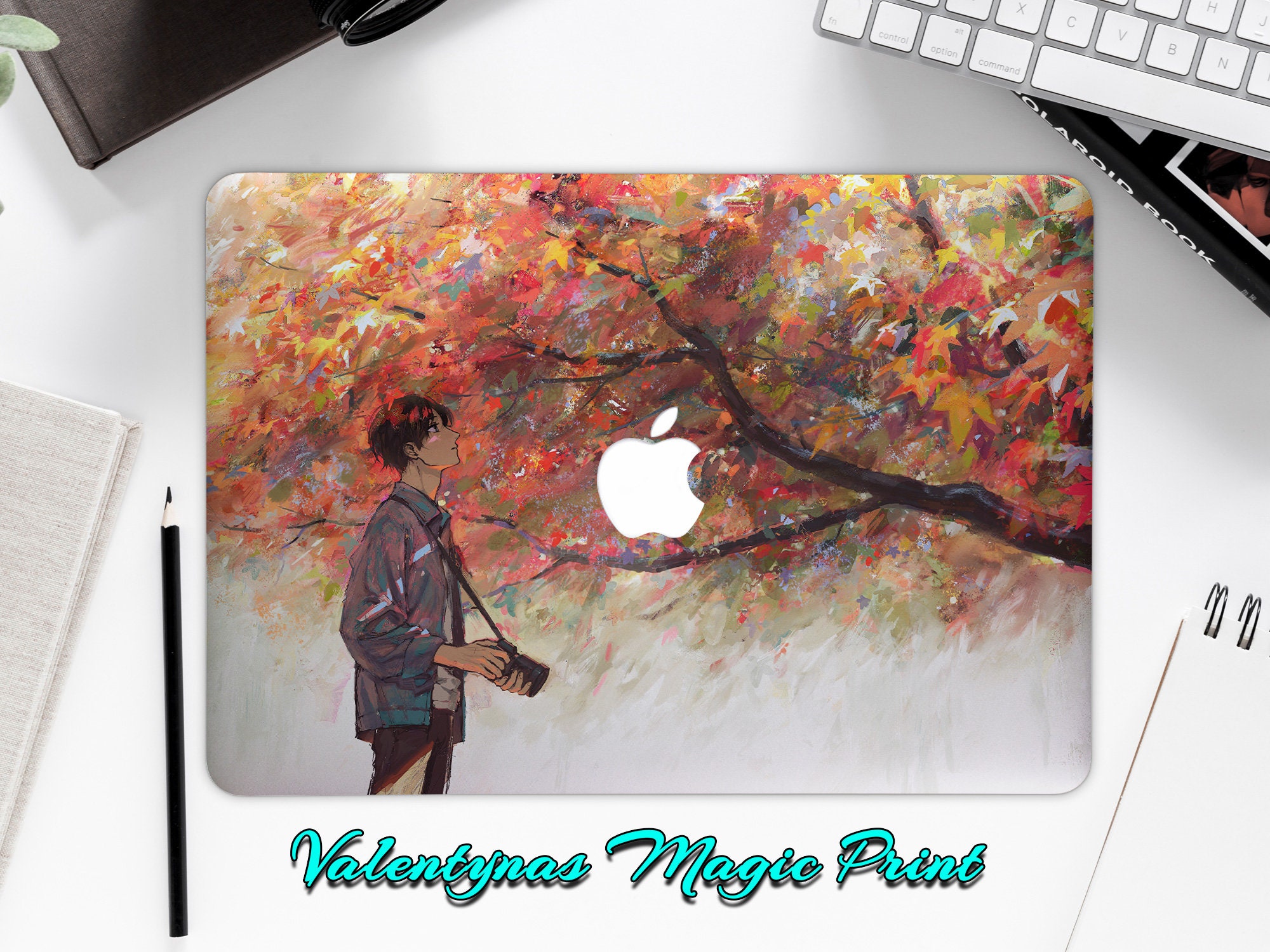 Anime Style MacBook Plastic Case Pro 13 M1 A2338 Pro Mac Etsy UK