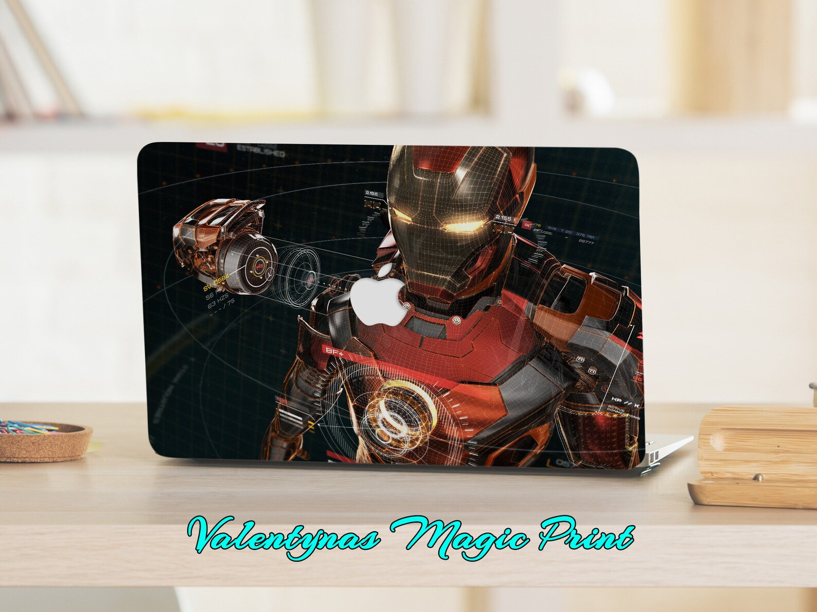 Custodia Rigida Gommata Iron Man KB Per Nuovo Macbook Air 11 - Foto 4