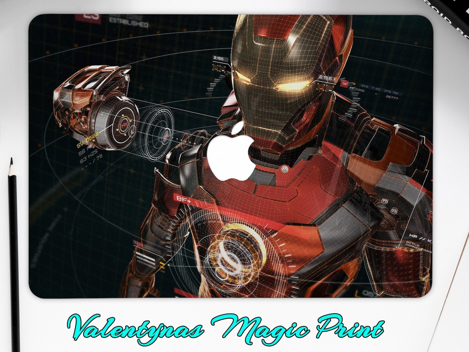 macbook pro covers ironman