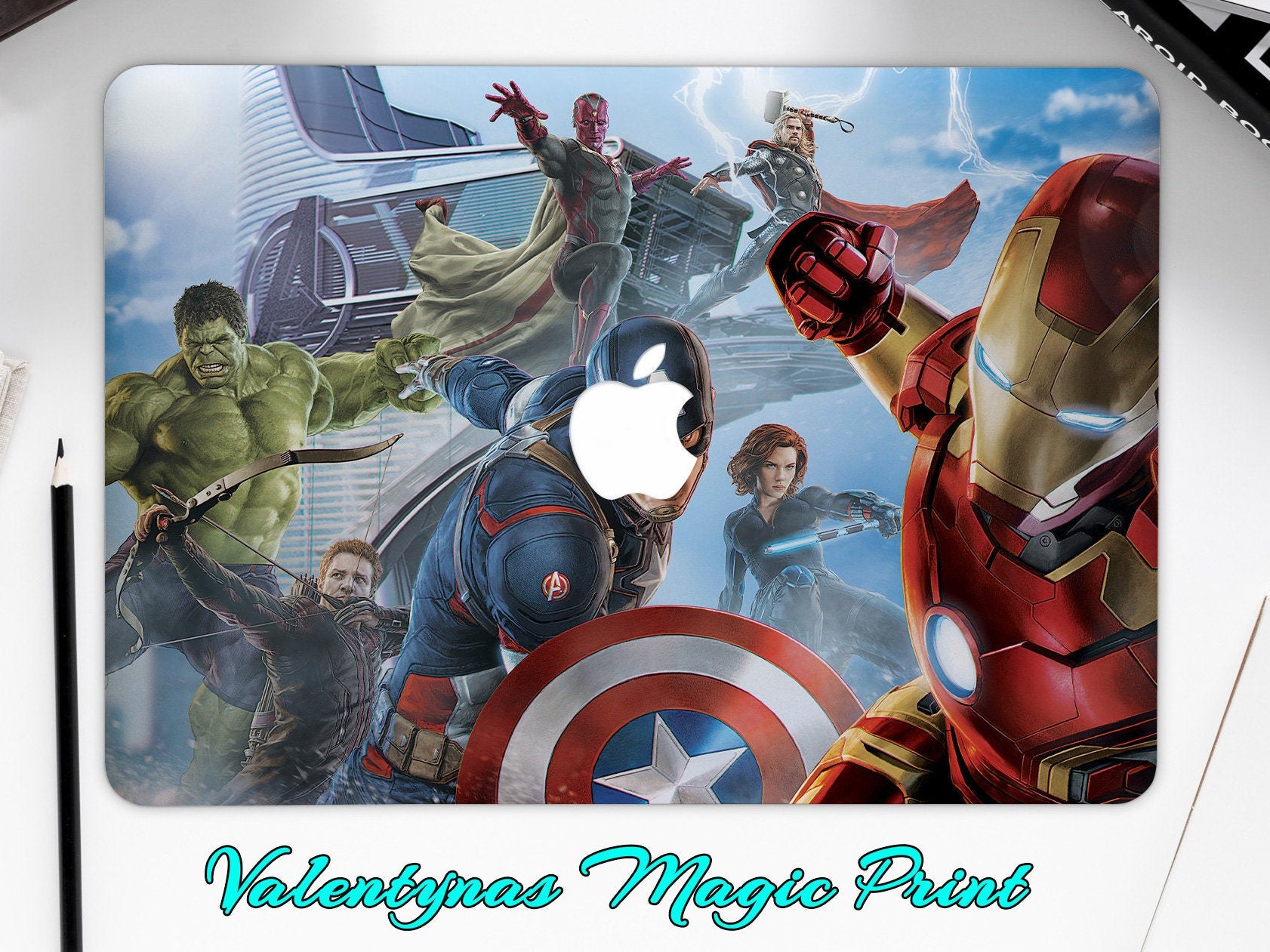 macbook pro marvel case