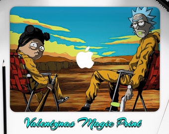 rick and morty laptop case