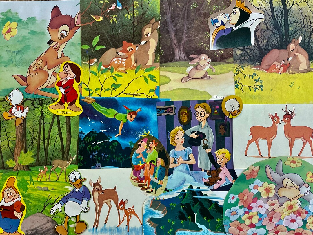 Vintage Disney Ephemera Etsy