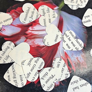 Twilight heart confetti