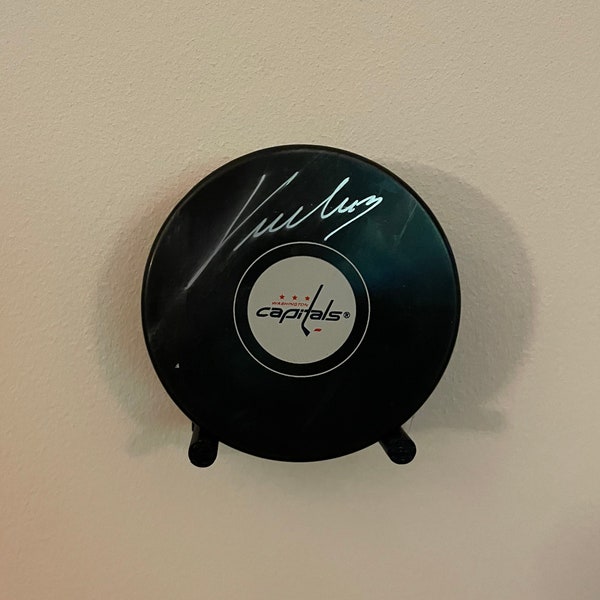 Support mural pour rondelles de hockey sur glace – Présentoir pour souvenirs, rondelles de collection – Cadeau idéal pour les fans de hockey sur glace
