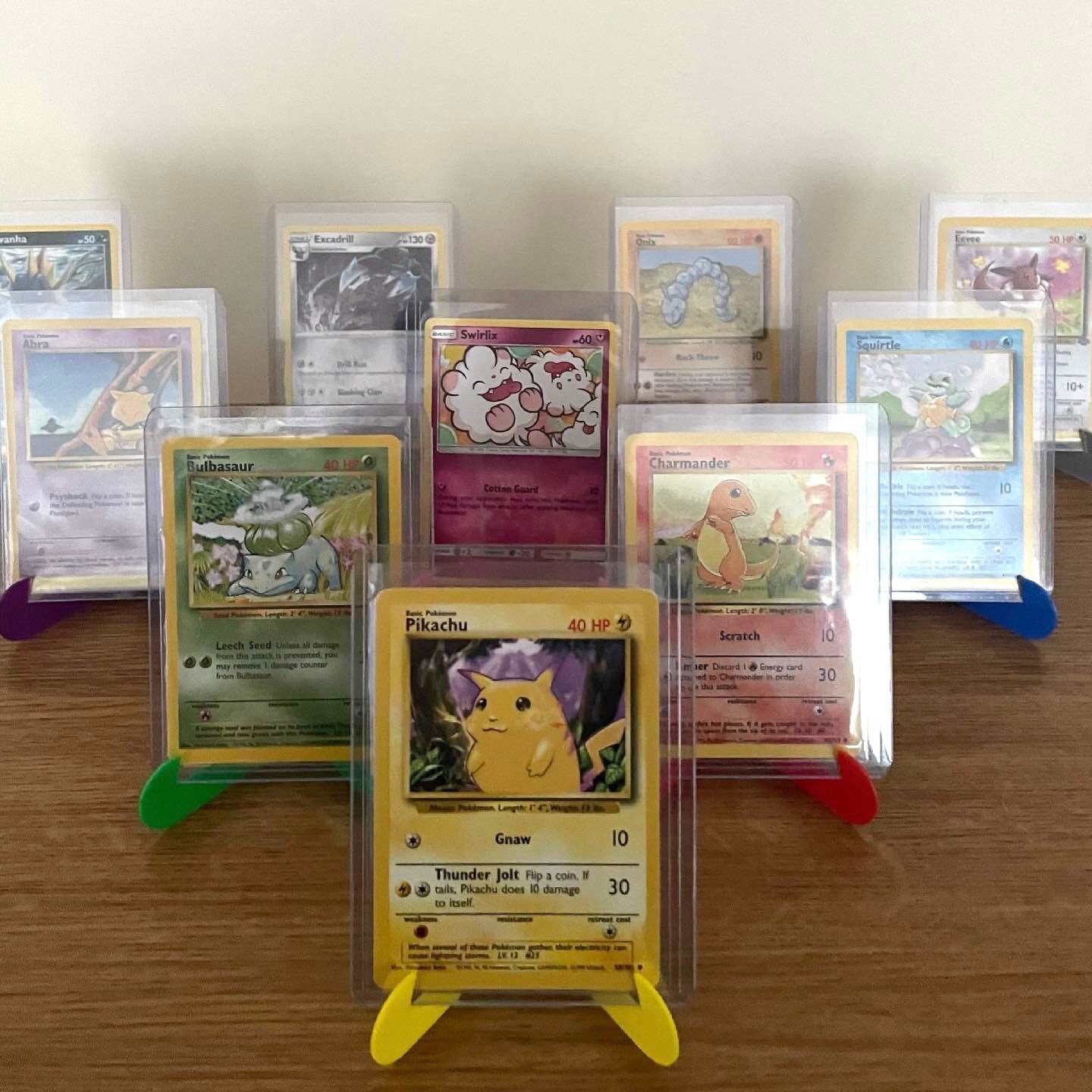 Soportes de exhibición de cartas Pokémon 6PACK ideales para Etsy