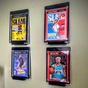 Wall Mounted Display Stand for Trading & Collectible Cards - Ideal for Top Loaded, Mag’d and Graded Cards