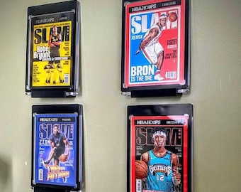 Wall Mounted Display Stand for Trading & Collectible Cards - Ideal for Top Loaded, Mag’d and Graded Cards