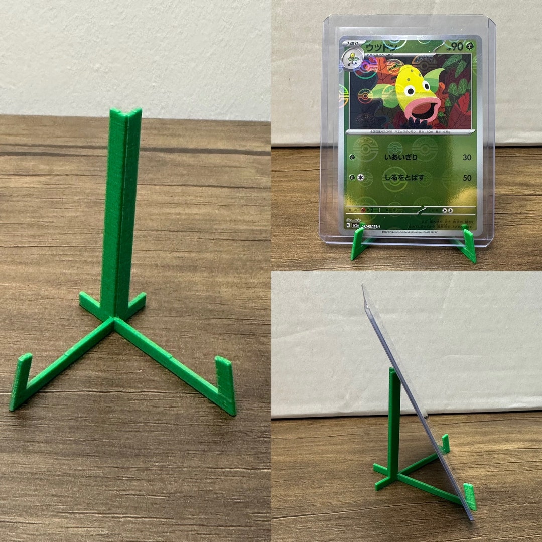 Pokémon Card Display Stands 5PACK Ideal for All Types of Etsy