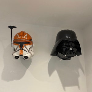 L Shaped Wall Mount Stand for Full Size Star Wars Helmet etc Display Hanger for Collectible Replica Helmets & Memorabilia Star Wars Gift image 5
