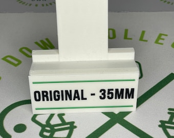 Personalised 3D Printed Custom Free Standing Trading Card Display Stand - 35mm Display Stand for Collectible Cards  - Great Gift Idea