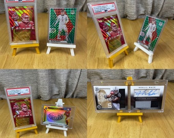 Free Standing Trading Card Display Stand - Small Display Easel for Collectible Cards and Memorabilia - Great Gift Idea