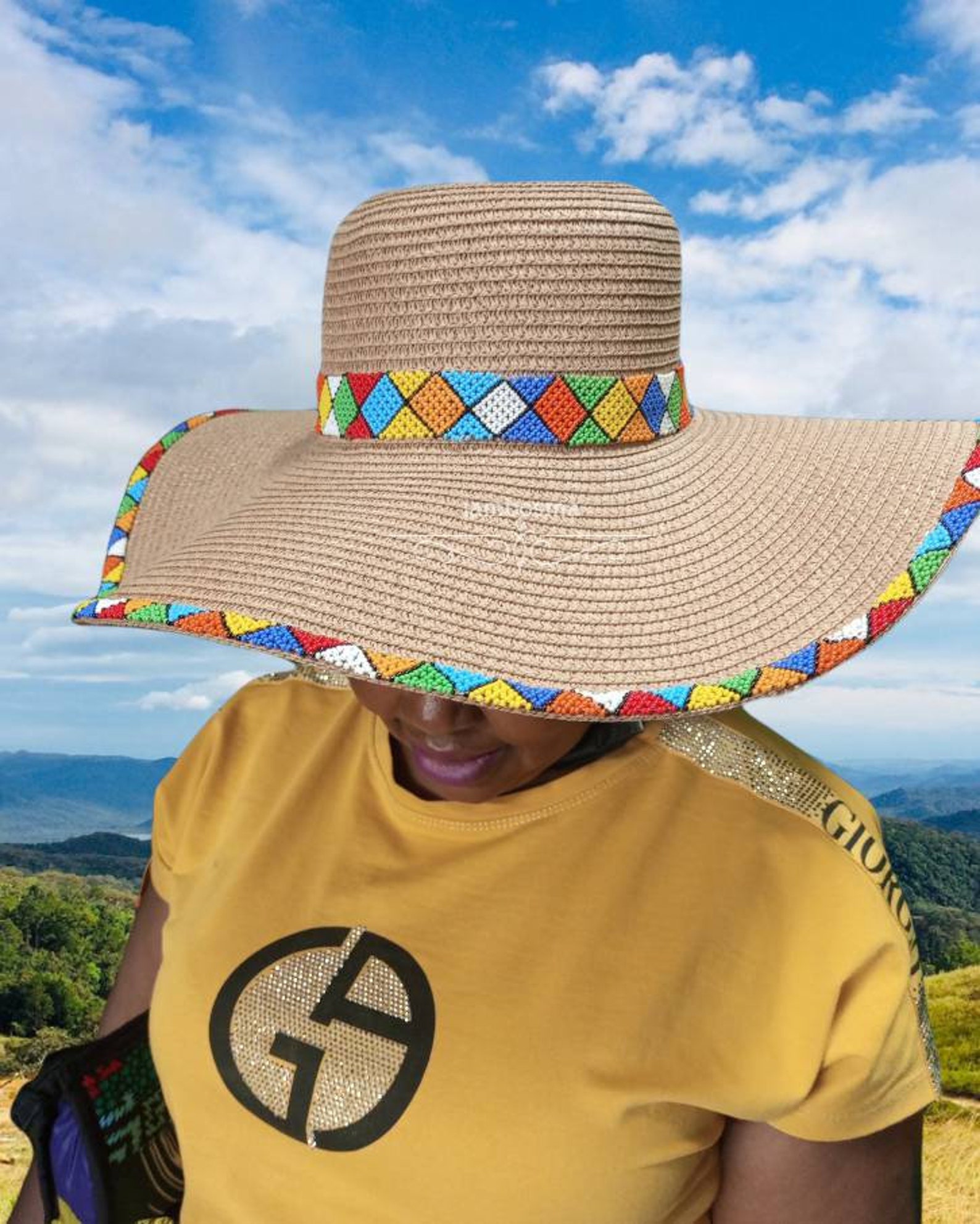 Beaded Women African Hats Women Hats Beaded Hats Gift Idea Etsy