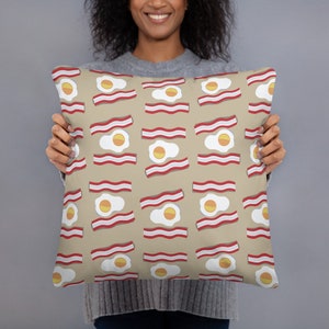 Bacon and Egg Pillow