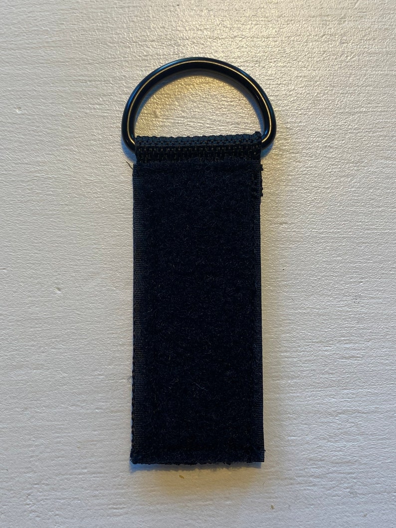 EDC Keyfob With 1.5 Doublesided Loop Velcro for Morale Patches Etsy