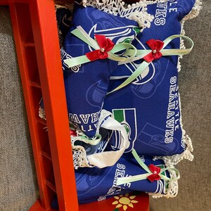 Seattle Seahawks Baby Crib Accessories Set