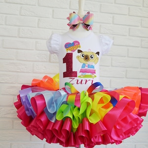 Chip and Potato Birthday tutu outfit, Cake Smash Chip and Potato birthday tutu set