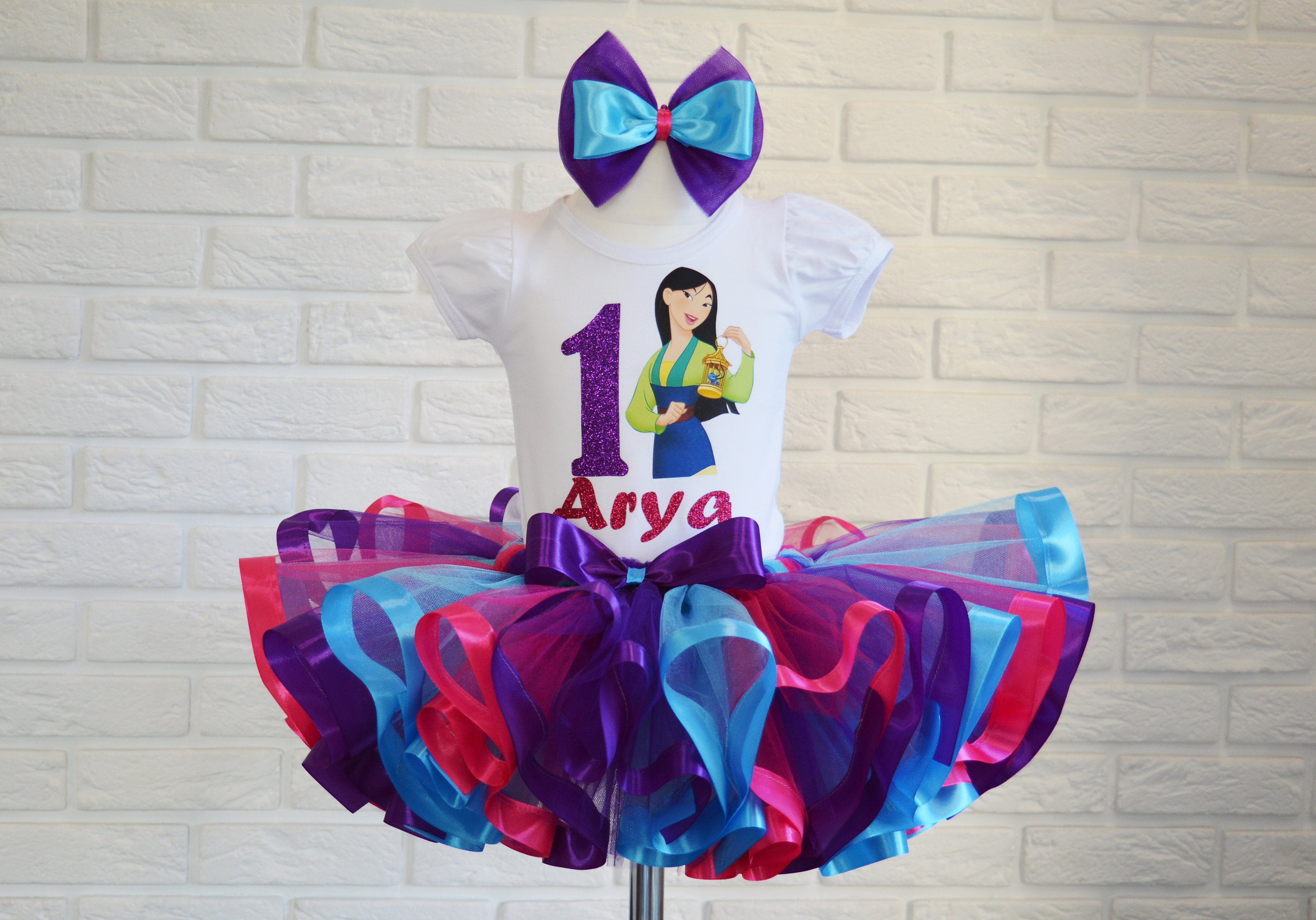 Mulan Tutu Dress Etsy