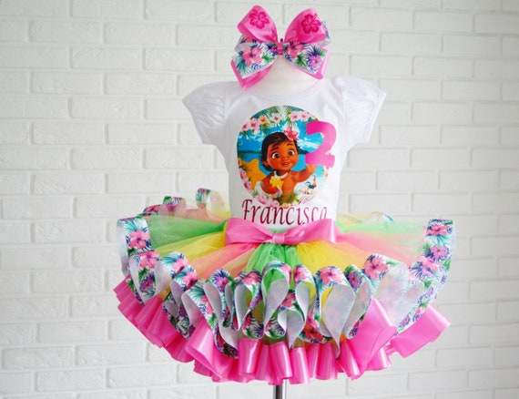 Baby moana shop 1st birthday outfit