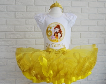 Belle Dress Baby Etsy