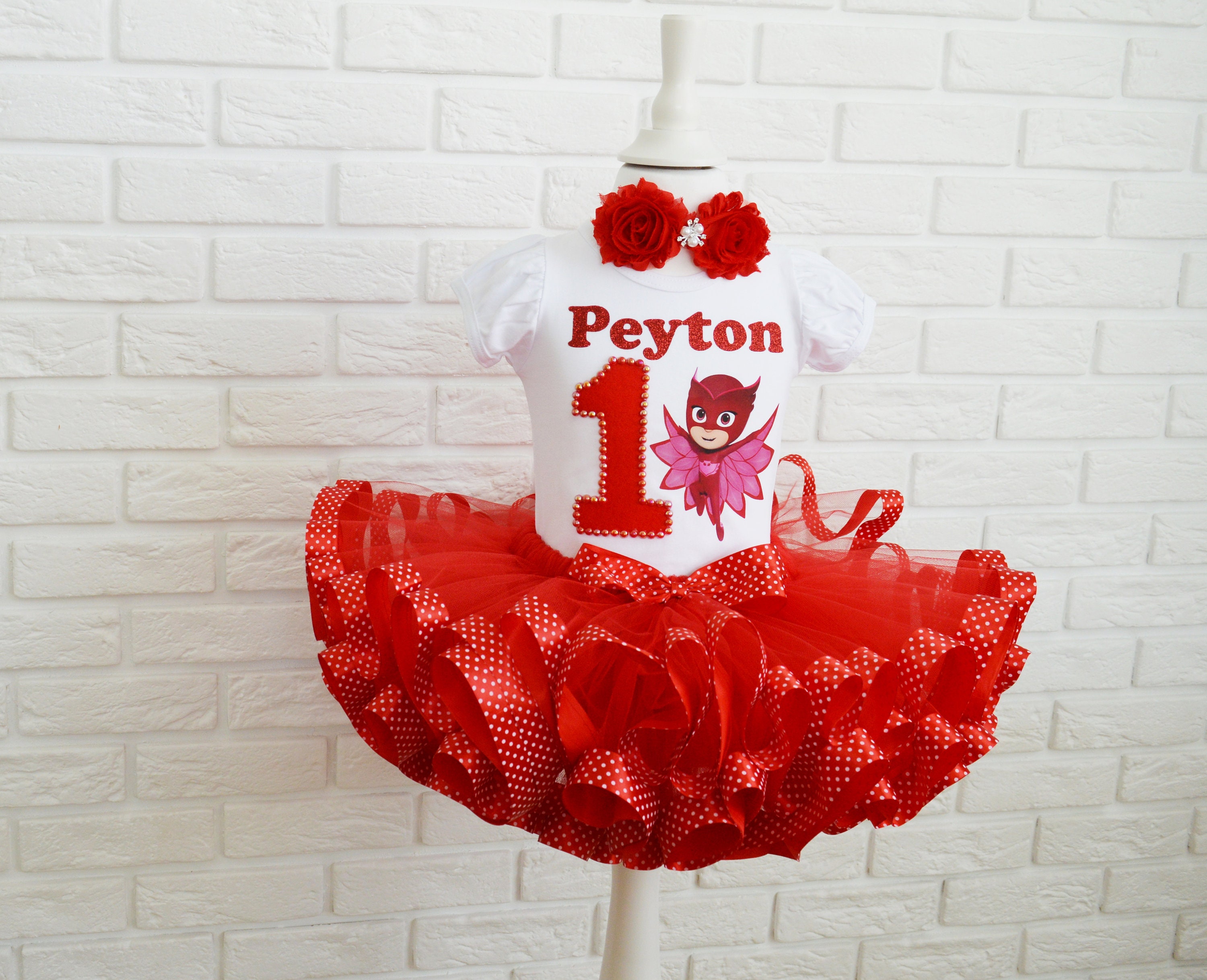 Owlette top birthday outfit