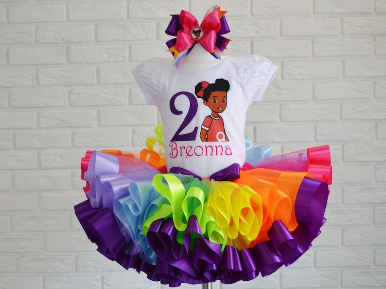 Gracie's Corner Costume Birthday Tutu Outfit Personalized Etsy