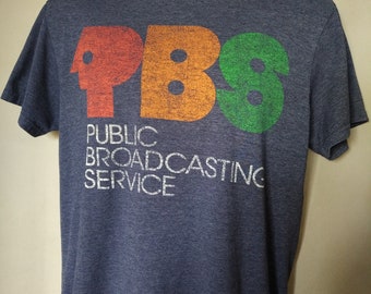 Vintage pbs shirt | Etsy