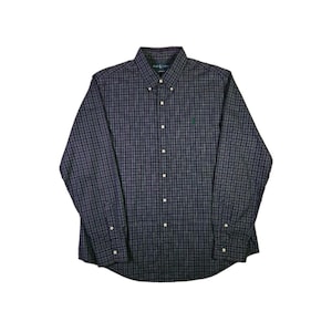 Vintage Ralph Lauren Shirt: Large, Beige - Mens Polo Blake Long