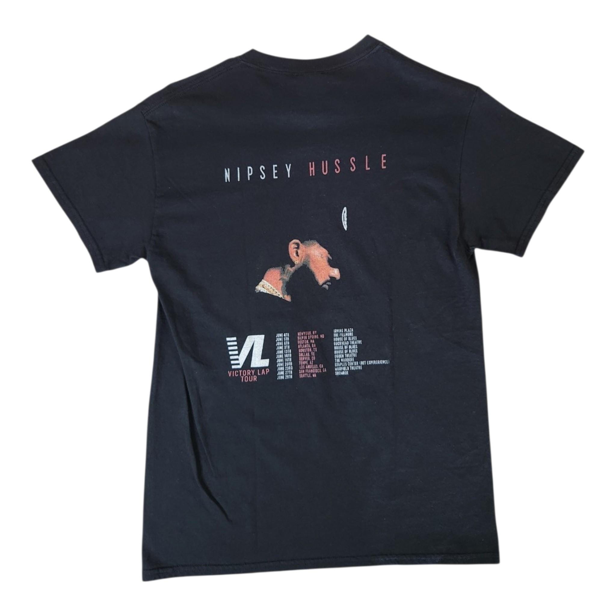 Nipsey Hussle Victory Lap T-shirt Small Black Rap Music Tour Merch