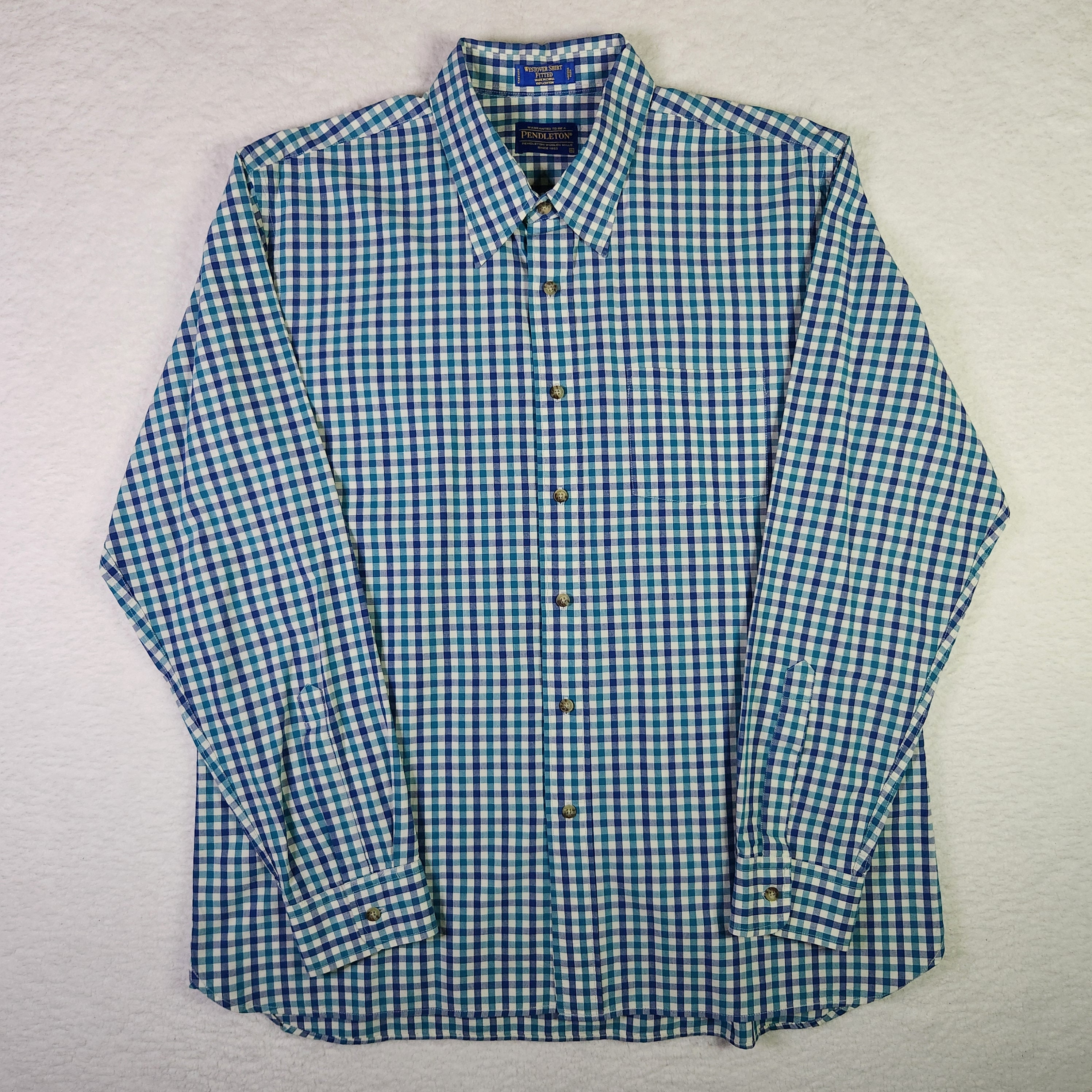 Grande chemise homme Pendleton multicolore à carreaux manches