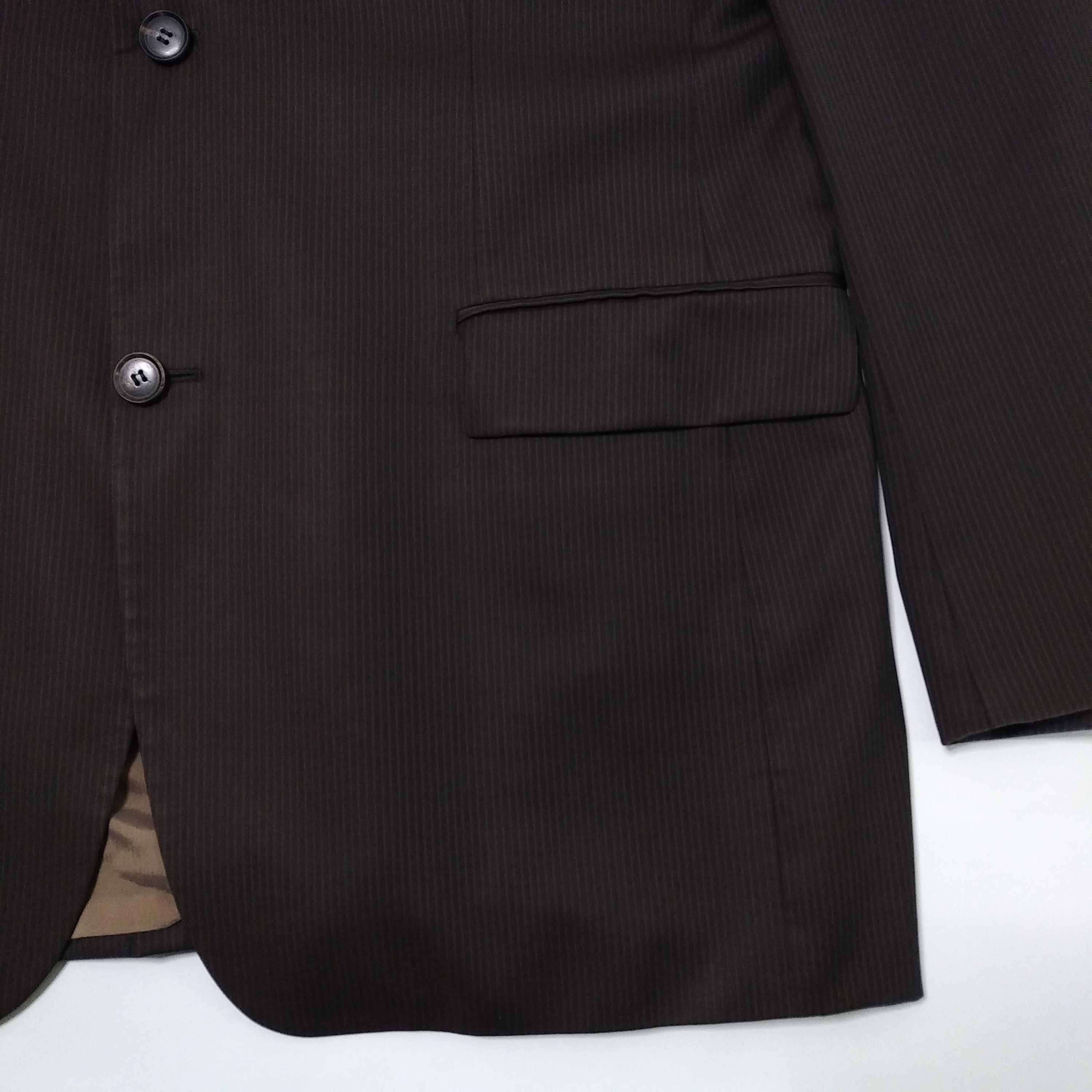 Veste De Costume HUGO BOSS Pasolini/Movie En Laine Bleue - Taille 50 (L), Neuve Sans étiquettes - Poches Cousues