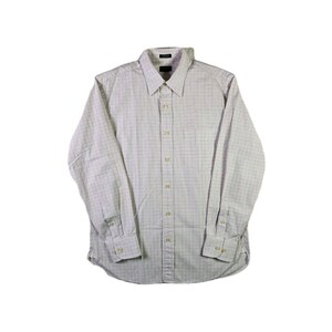 80's 2 ply cotton dress shirt Beyond Non-Iron Blue 80s 2-Ply Pinpoint Cotton Dress Shirt Duke (Average Sleeve & Dual Size)