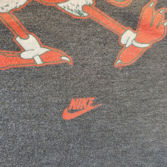 Miami Hurricanes Shirt Adult Large Gray Nike NCAA… - image 7