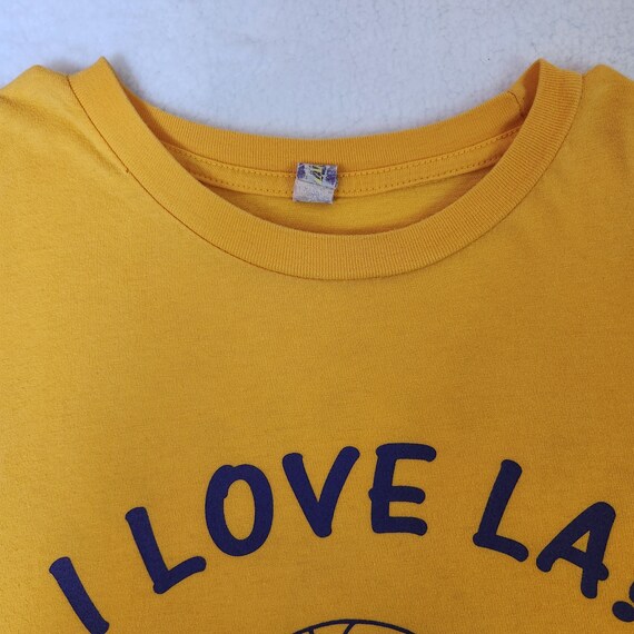 Los Angeles LA Lakers Vintage Shirt XL Gold 2000 … - image 4